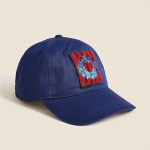 Christopher John Rogers X J. Crew Baseball Hat - Navy